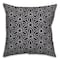 18" x 18" Leaf Swirls Indoor/Outdoor Throw Pillow